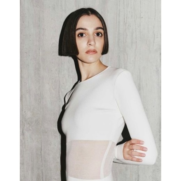 ZEYNEP ARCAY Sheer Midi Knit Dress With Sheer cut out Panels New With Ta… - Picture 8 of 16